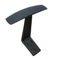 thumbnail image 1 of Brazo giratorio para silla de oficina, negro, orificios de montaje estándar, cómodo, fácil de ensamblar, repuesto ergonómico para sillas de, 1 of 5