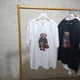 thumbnail image 4 of Camiseta de marca de lujo con estampado de alta gama para hombre Ralph Bear Camiseta holgada para mujer Lauren Bear Verano 2024 Nueva camiseta de gran tamaño M-3XL, 4 of 5
