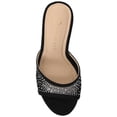 thumbnail image 5 of Journee Womens Hensley Open Toe Stiletto Heel Comfort Evening Pumps, 5 of 10