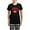 With Checker Pant, variant on CafePress - Canada Eh? Pajamas - Women's Short Sleeve Print T-Shirt and Pants Dark Cotton Pajama Set