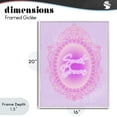 thumbnail image 4 of Stupell Industries Art Deco Sweet Dreams Ornate Mirror White Framed Giclee Art, 16 x 20, by Ziwei Li, 4 of 8