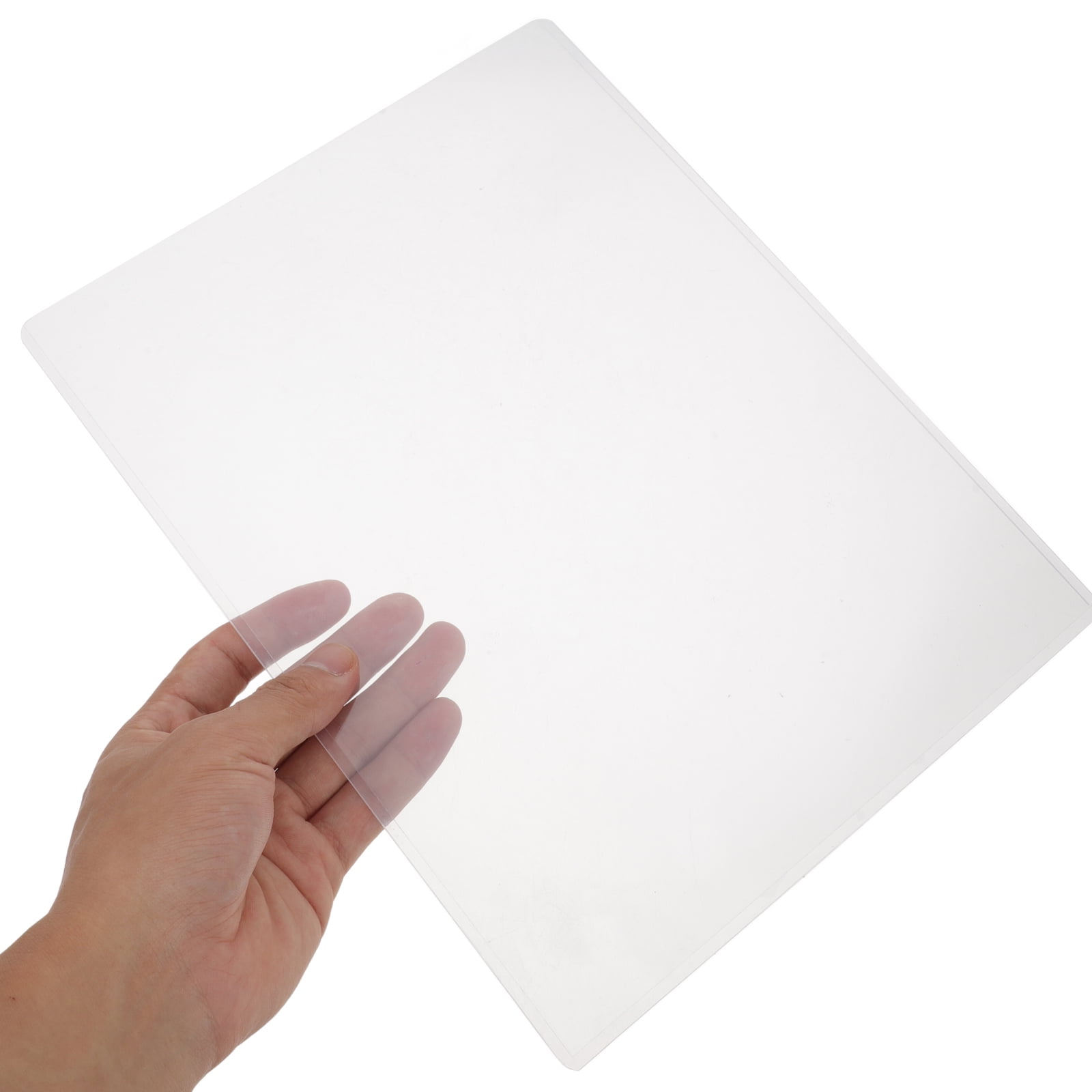 Melantax 10 Pack Clear Waterproof Plastic Photo Protectors for Documents, Posters and Certificates, Multipurpose Paper Protectors (8.5 x 11 inches)