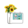 thumbnail image 1 of Merry mas Snowman Tree Artificial Sunflower Vases Bottle Blessing Card, 1 of 3