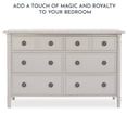 thumbnail image 5 of Evolur Julienne Double Dresser in Clay, Six Drawers, Modern Nursery Dresser, 5 of 12