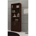 thumbnail image 2 of Manhattan Comfort Catarina 6 Shelf Bookcase in Tobacco, 2 of 2