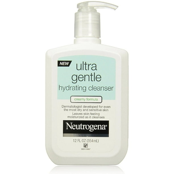 Neutrogena Ultra Gentle Hydrating Cleanser, Creamy Formula 12 oz (Pack