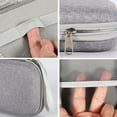 thumbnail image 3 of Reeds Case, Waterproof EVA Reed Storage Box for Alto Saxophone and Clarinet, with Mesh Pocket and 20 Reeds Capacity, Compact Portable Design for Woodwind Instrument Accessories, 3 of 7