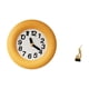 thumbnail image 5 of Reloj De Pared Silencioso Contemporáneo Con Escultura Abstracta De Resina De Fuego, Figura De Llama De Arte Moderno Para Decoración De Cocina, Dormitorio O Sala De Estar., 5 of 8