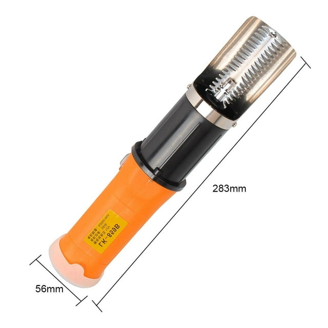 thinsony Détartrant Portable Sans Fil pour Cuisine Hôtel Tête de Lame 4 Côtés