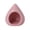 🥝 Pink_Base#491, variant on Hamster cooling house ceramic hideout cave bed shelter • summer heatnest • scratch-resistant, easy-clean, -absorbing design for small pets