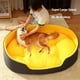 thumbnail image 2 of Pet Dog Bed Warm Cushion Small Medium Large S M L Sleeping Beds Waterproof Baskets Cats House Mat Blanket Comfort Supplies ShopWise Round, 2 of 17