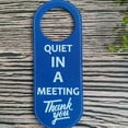 thumbnail image 6 of Double Sided Do Not Disturb/Welcome Knock/Out of Office/Quiet In a Meeting Sign Board Hotel Doorknob Hanger Hanging Sign, Double Sided Sign with Thank you Mark, 1Pc, Multicolor(Green,8.8x3.3"), 6 of 9