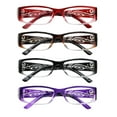 thumbnail image 3 of Eyebogo Emma Stylish Reading Glasses for Women (4-pack, +3.50), 3 of 5