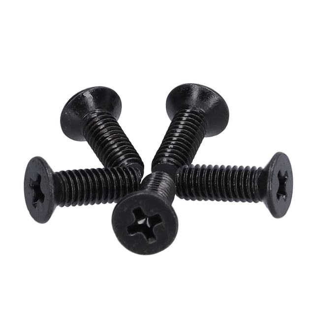 Tornillos A2-70 Tornillo avellanado Diseño estándar Galvanizado negro para conexión Amonsee Otros