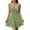 Green, variant on Women's Fashion Floral Print Waisted Spaghetti Strap Dress for Casual Summer Wear, Slim Fit and Elegant Design, Perfect for Evening Outings and Special Occasions,Red L