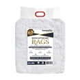 thumbnail image 2 of SupremePlus Premium New White Cotton Knit TShirt Rags, 600 lb Bulk Pallet, 24 x 25 lb Bag of Rags, Soft Paint Rags for Painting, Staining, Polishing, Grease Cleanup, Auto, Garage, and Industrial Use, 2 of 10