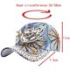 thumbnail image 2 of Sombrero de sol Bling Rhinestone JAMW Encaje Brillo Lentejuelas Sencillez, 2 of 5