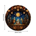 thumbnail image 3 of Matoen Christmas Nativity Story Acrylic Ornaments, Christian Jesus OrnamXmas ent Nativity Scene Hanging Ornaments Tree Ornaments Religious Gift for Family(Classic), 3 of 6