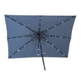 thumbnail image 3 of Donglin Furniture 9 ft. Aluminum Market Solar Patio Umbrella Navy Blue, 3 of 5