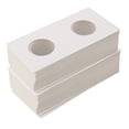 thumbnail image 1 of Porta Monedas de Cartón Sunnimix 17 / 20mm Blanco 50PCS, 1 of 8