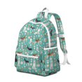 thumbnail image 2 of Husky and Coffee Backpack for School,Cute School Bag,Schoolbag with Adjustable Shoulder Straps & Padded Back,13.4"x11"x4.7", 2 of 6
