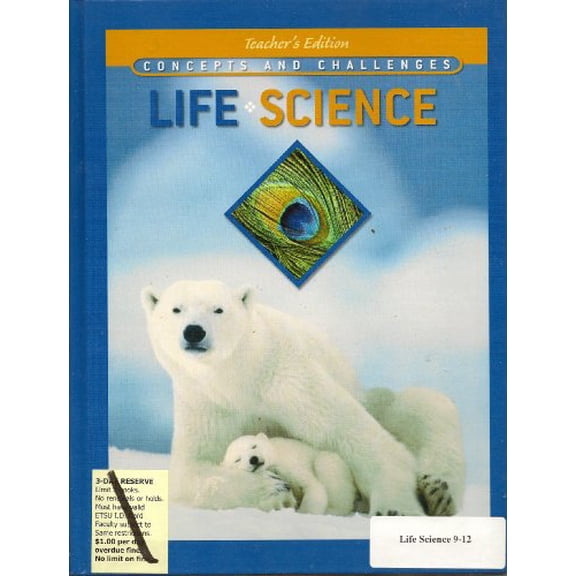 Pre-Owned Life Science: Concepts and Challenges, Teacher's Edition