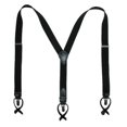 thumbnail image 2 of Tommy Hilfiger Mens Stretch Medium Suspenders, Black,, 2 of 5