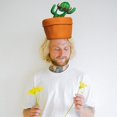 thumbnail image 5 of Slccxzc Cactus Pies Shape Hats Fun Hat for Halloween Birthday Party, 5 of 6