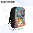 thumbnail image 4 of Adventure Time Shoulder Backpack Daypack 3D Printing Backpack Travel Hiking Bag, 4 of 8