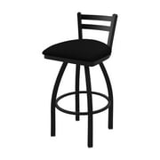 Holland Bar Stool Co 411 Jackie 25 in. Faux Leather Low Back Counter Swivel Stool