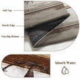 thumbnail image 6 of Brown Beige Texas Star Area Rug 5x8 FT, Non Slip Bedroom Throw Carpet, Vintage Stars Wooden Washable Soft Floor Carpet Non-Shedding Rug for Living Room Nursery Dorm Office, 6 of 9
