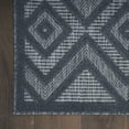 thumbnail image 4 of Nourison Versatile Indoor/Outdoor Navy Blue 4' x 6' Area Rug, (4x6), 4 of 10
