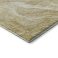 thumbnail image 4 of Addison Rugs Mayfield Washable Transitional Waves Gold Rectangle Rug, 10' x 14', 4 of 6