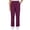 Dark Purple, variant on longantii Scrub Pants for Women Stretch Straight-Leg Cargo Pant Nursing Soft Uniform Pants Scrub Bottoms with Side Pockets Black S