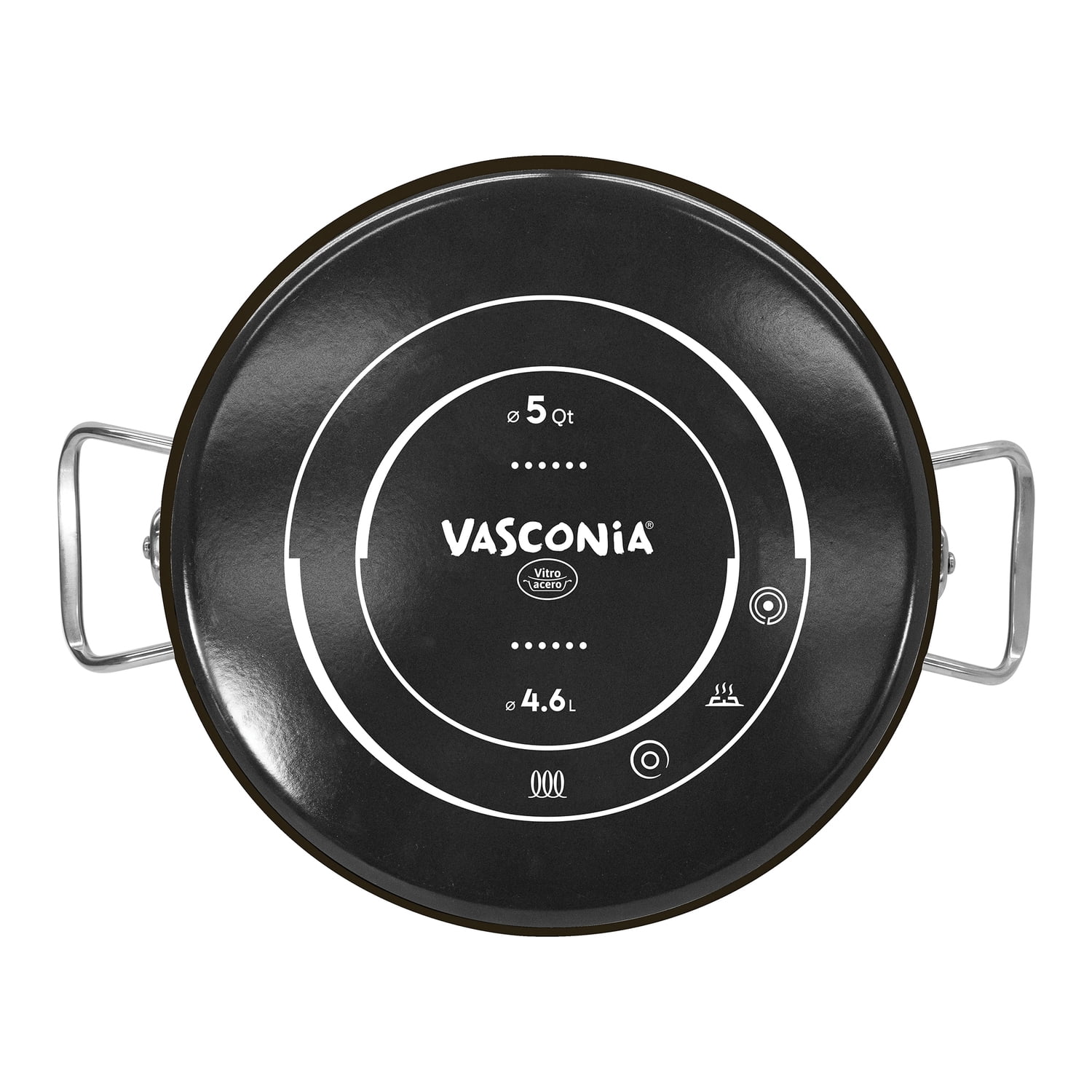 VASCONIA Elegance 10-Piece Cookware Set (Gray), 4043587