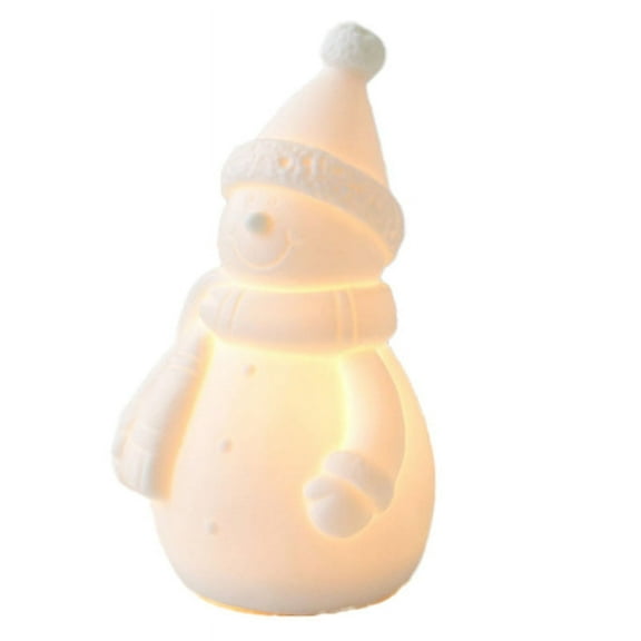 HOT Ceramic Christmas Tree with Light, Vintage Porcelain Lighted Decor for Holiday C