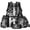 Black USA Eagle Flag, variant on Yspwyqan Kids Backpack Set 4Pcs with Lunch Box Pencil Case, Black and White Baby Axolotl Lightweight Bookbag for Elementary Middle School Back to School