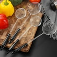 thumbnail image 6 of 2PC Stainless Steel Food Strainer Skimmer Ladle, Long Handle Colander, Multi-Functional Kitchen Strainer Spoon for Cooking and Frying, Pasta, 6 of 8