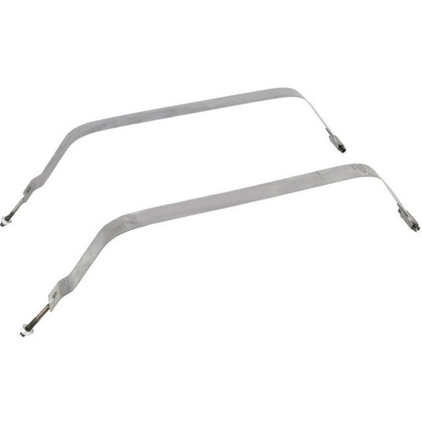 Fuel Tank Strap Kit - 2 Piece - Compatible with 1987 - 1995 Jeep Wrangler  (with 20 Gallon Plastic Tank) 1988 1989 1990 1991 1992 1993 1994 -  