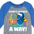 thumbnail image 3 of Disney Finding Dory - There's Always A Way - Toddler & Youth Raglan Graphic T-Shirt, 3 of 4
