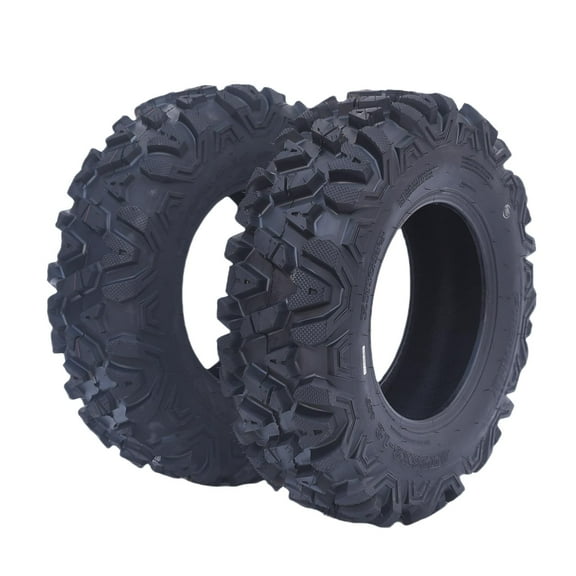 TROPOW Tires, 2-Pack UTV All-Terrain Tires – 24x9-11, 6-Ply Tubeless, Mud & Sand Trail Tires