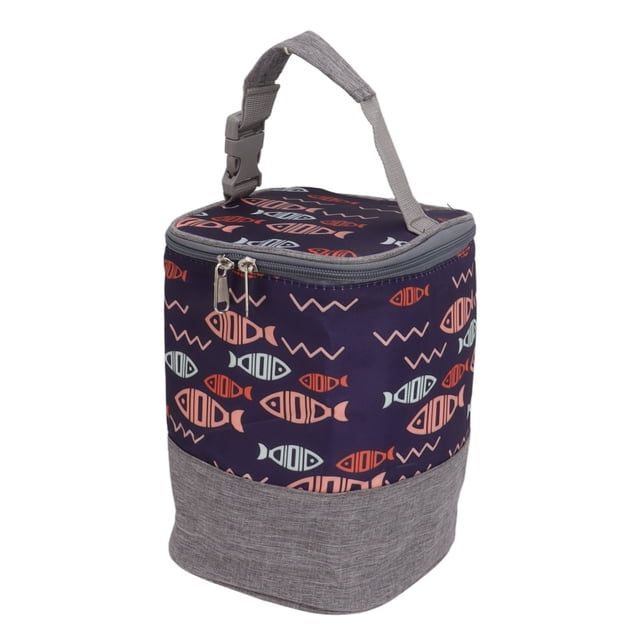 Bolsa Térmica Para Biberones, Diseño De Bolsillo Lateral De Gran Capacidad, Bolsa Enfriadora Para Calentador De Leche Materna De 3L Para Ir De Compras