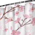 thumbnail image 4 of Waterproof Pioneer Shower Curtain 84x72 Inch Polyester Unique Colorful Floral Shower Curtain for Bathroom Hotel Home Decor with 12 Plastic Hooks, 4 of 5