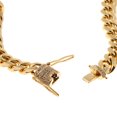 thumbnail image 3 of Cadena de eslabones de acero inoxidable dorado Sunnimix 26 pulgadas, 3 of 8