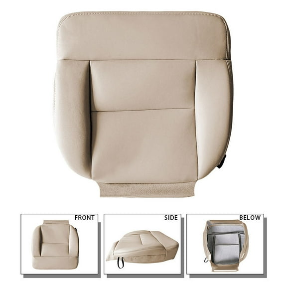 Car Microfiber Leather Seat Cover Replacement For 2004-2008 F150 XLT Driver Side