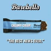 Barebells Protein Bars Creamy Crisp - 12 Count, 20g High Protein Treats - Chocolate Nutrition Bar with 1g Total Sugars - On-The-Go Breakfast or Post-Workout Snack