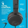 thumbnail image 3 of JLab Studio On-Ear Wired Headphones Headphones, Foldable, Black, 3 of 7