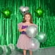 thumbnail image 4 of Cortina de lluvia globo boda vestido de boda habitación fondo para fiestas de cumpleaños pared multiescenario apto para arreglos borla cinta de colores, 4 of 4