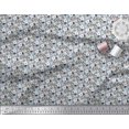 thumbnail image 3 of Soimoi Silk Fabric Floral Shirting Printed Craft Fabric by The Yard 42 Inch Wide, 3 of 3