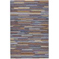 thumbnail image 2 of Addison Rugs Dream Shag Premium Machine Washable Transitional Stripes, Bars, Horizontal Lines Landscape Rectangle Rug, 8' x 10', 2 of 8